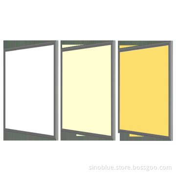 CCT color changeable led slim panel light 12w to 48w